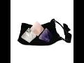 3 PIECE CRYSTAL PYRAMID SET | ROSE QUARTZ | CLEAR QUARTZ &amp; AMETHYST CHAKRA STONES
