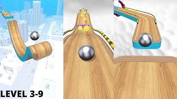 Going Balls - All Levels Gameplay Android, iOS | Level 3-9 |  RRD GAMER |