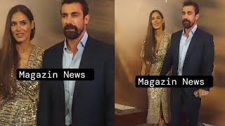 İbrahim Çelikkol ha partecipato all'invito al Palazzo Çırağan con la sua ragazza Natali Yarcan.!!