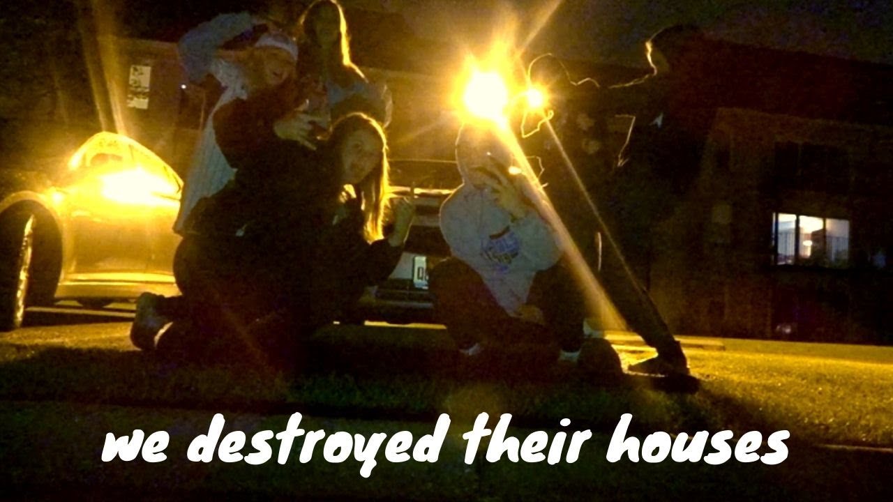 TPing for senior night   *INTENSE*