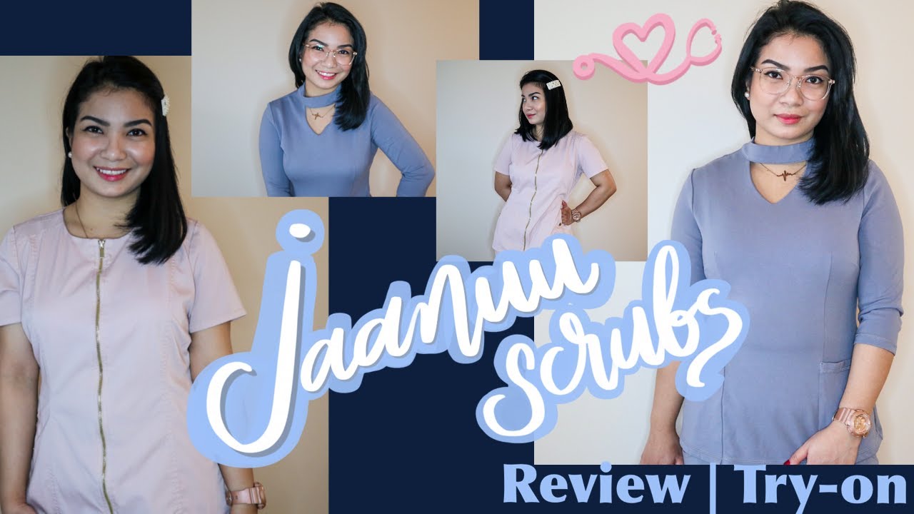 JAANUU Scrubs Review + TryOn YouTube