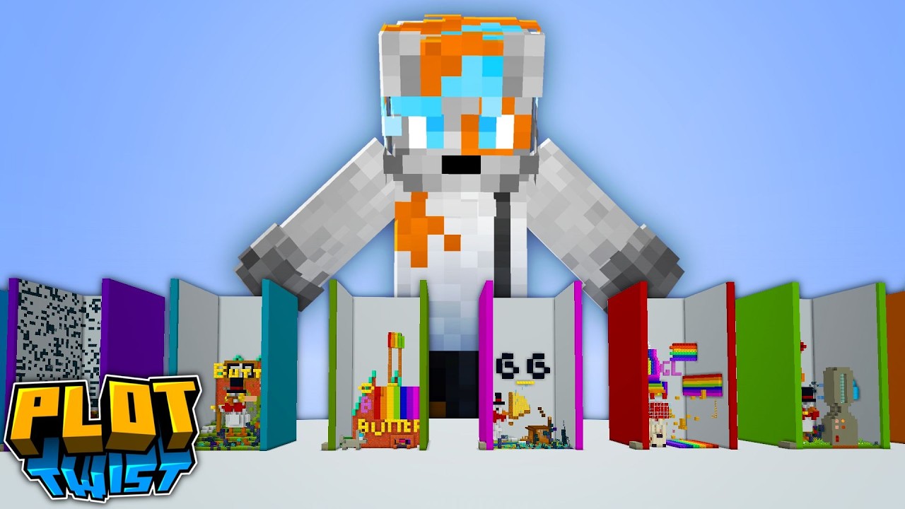 Minecraft: PLOT TWIST! (Guess The Build Minigame)