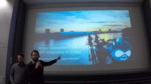 DCFFM17 - Julian Strecker: Richer interactive HTML5 Content | H5P Integration in Drupal