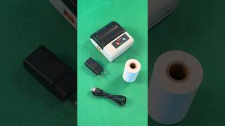 Portable Bluetooth Thermal Printer, 80mm Receipt Printing Supported, Long-Lasting Battery Life #pos