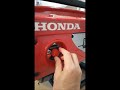 HONNDA　EBR2300X　発電機操作法