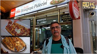 İstanbulun Meşhur Pidecisi, Hocapaşa Pidecisi Tarihi Hocapaşa Lokantaları Sirkeci İstanbul. 4K