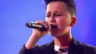 Afghan boy - singing titanic song
