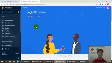 สอนการทำระบบ Login ด้วยบัญชี Google โดยใช้ Firebase เกม Flapping-Bird ร่วมกับ Construct 2