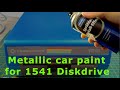 Metallic car paint for the Commodore 1541 floppy drive.