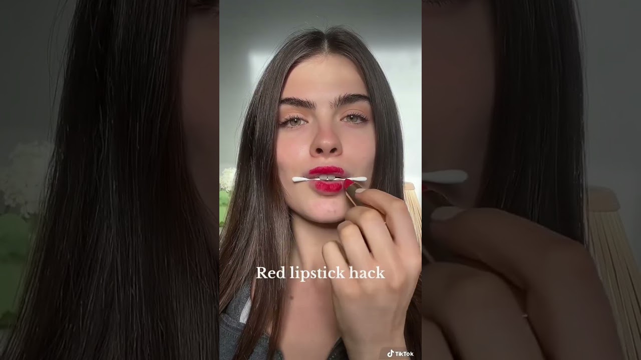 the BEST red lipstick hack?