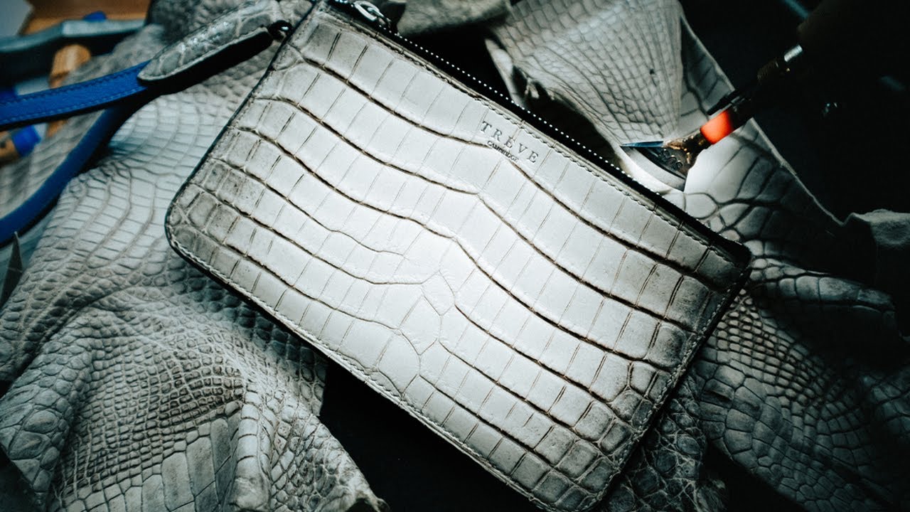 Making Hermes alligator bespoke wallet that beat the $5,000 Hermes