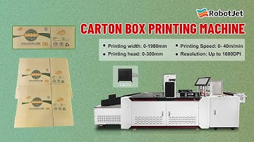 CARTON BOX PRINTING MACHINE