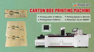 CARTON BOX PRINTING MACHINE
