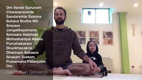 Ashtanga yoga opening mantra