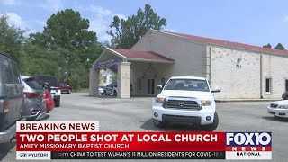 Two wounded in shooting at Mobile church