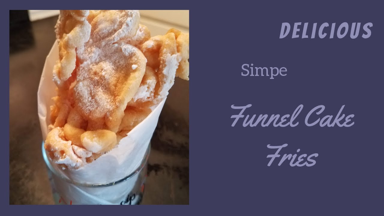 Funnel Cake Fries YouTube