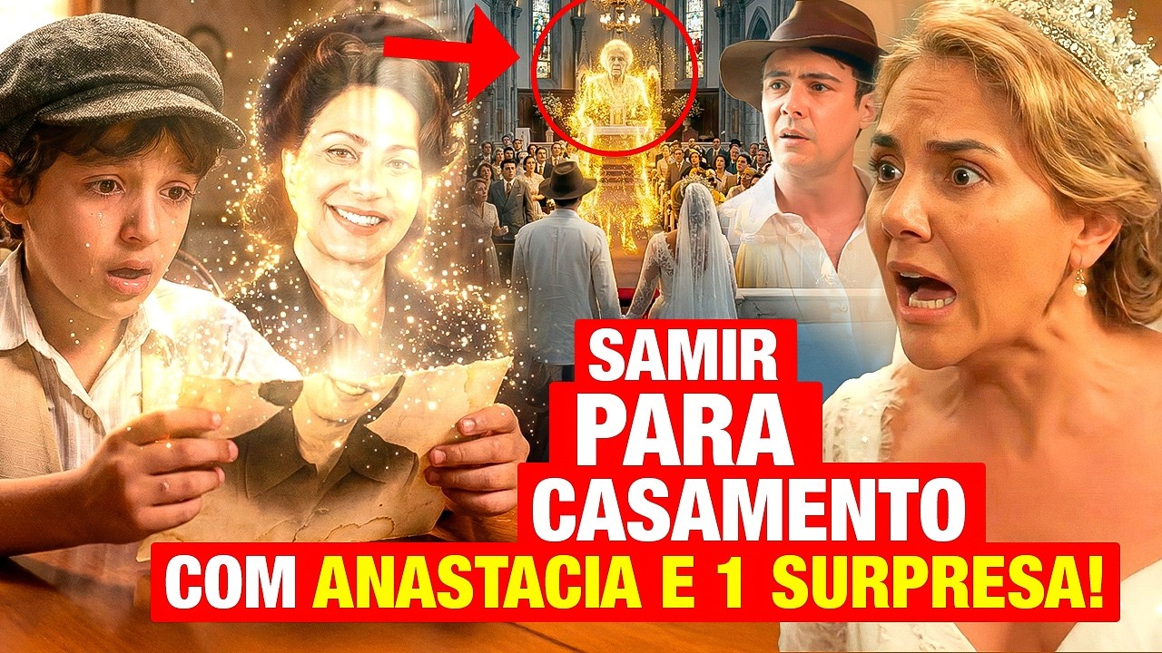 ETA MUNDO MELHOR: Samir e Anastácia PARAM CASAMENTO DO CANDINHO com 1 SURPRESA CHOCANTE! Resumo hoje