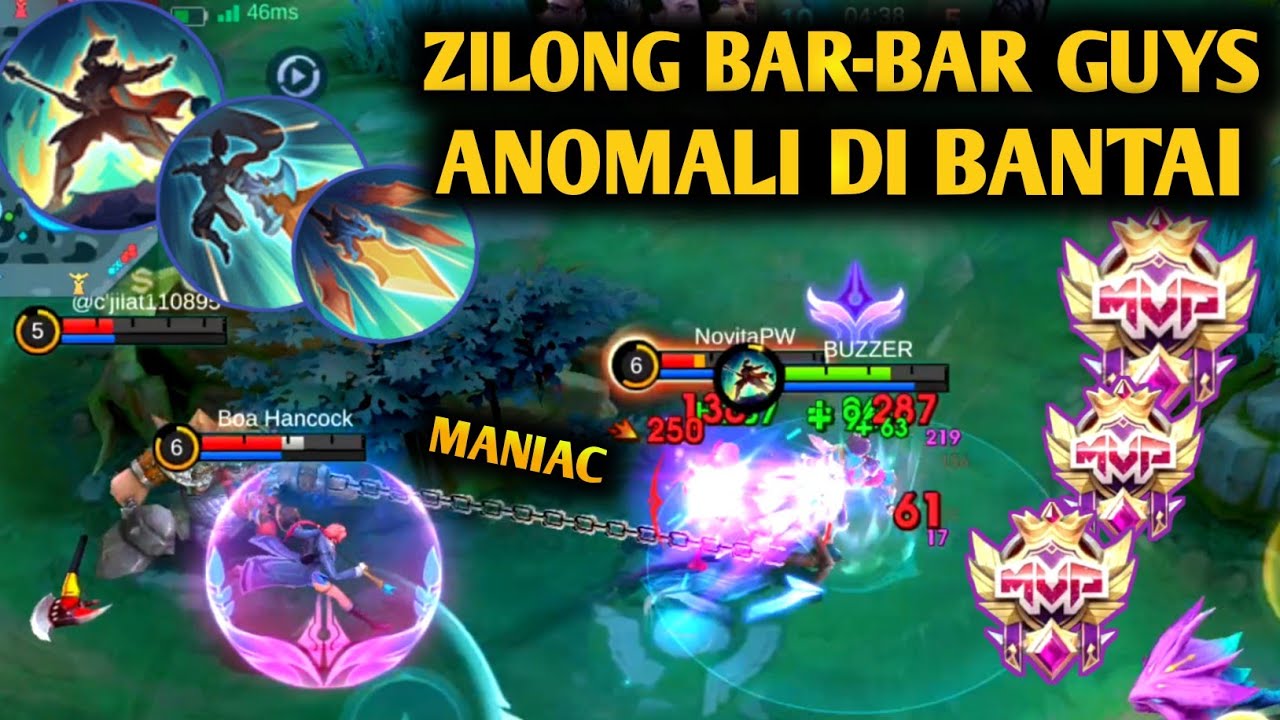 21 убийство!! ZiLoNg Maniac против Anomaly Darkk System Skill Epic