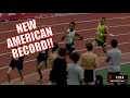 Yared Nuguse SHATTERS Galen Rupp&#39;s 3k American Record, NAU&#39;s Drew Bosley BREAKS NCAA 3k Record!