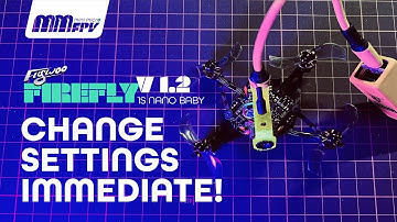 Flywoo Firefly 1S Nano Baby v1.2 Change Settings Immediate! Motor Pole Discrepancy