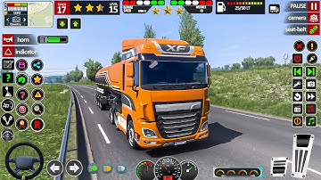Indian cargo truck simulator game | truck driving game | truck game video | truck game 3d #15