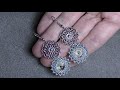 Tutorial:   Very easy Earrings with filigree. Не сложные сережки с филигранью.