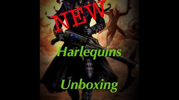 40k New Harlequins Unboxing w/ Kieran