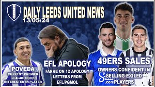 49ers Optimistic On Player Sales | Poveda EPL Interest | Leeds Fan Attacked | EFL Apologies