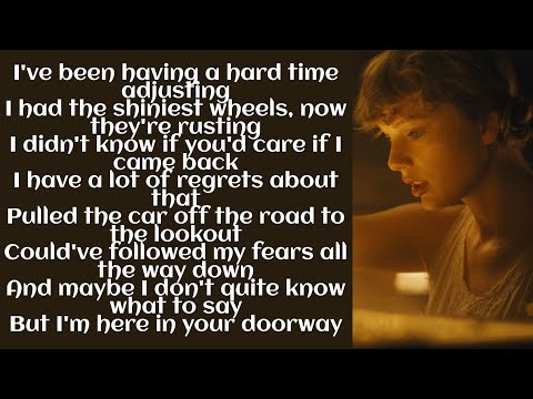 Taylor Swift ~ this is me trying ~ Lyrics