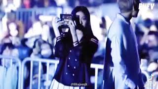 Camera Man Was Taking A Photo Of Jisoo Legs And Tae Notice And Stop The Person