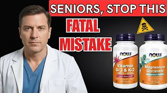 SENIORS, STOP TAKING D3, K2 & MAGNESIUM LIKE THIS OR DAMAGE YOUR ORGANS | SENIOR HEALTH