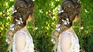 Beautiful Princess / Fairy  Curl Hairstyle | Pretty Hairstyles | Braidsandstyles12 screenshot 2