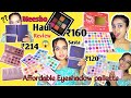 |Trying*cheapest*Eyeshadow pallette from Meesho Starting Rs130|Review video 2022 @Meesho Haul|