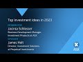 Top investment ideas in 2023 with james holt perpetual investments