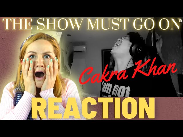 🔥 Vocal Coach Reacts to CAKRA KHAN - The show must Go on - Queen (Cover) | REACTION VIDEO u0026 ANALYSIS class=