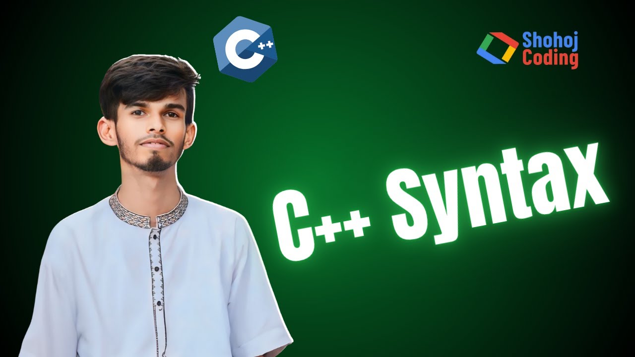 3. C++ Syntax | Shohoj Coding - YouTube