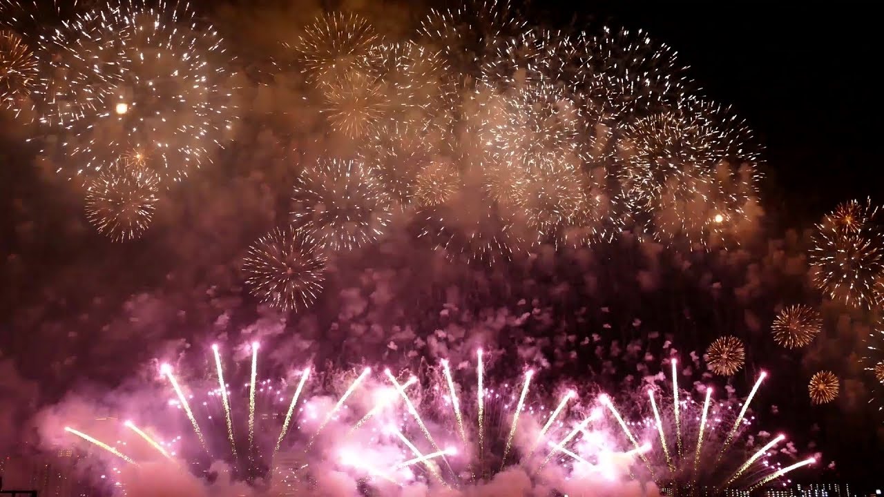 4K 第28回 なにわ淀川花火大会, パノラマスタンド, 2016 japan, fireworks display, DMC-FZ1000