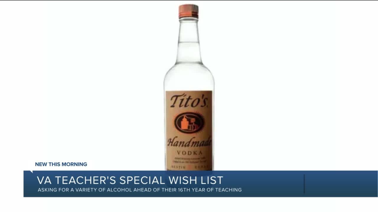 Teacher has unique wishlist items for new school year