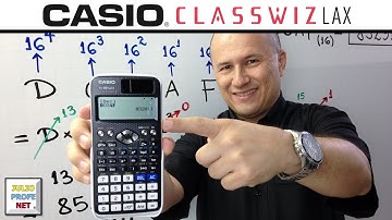 DE HEXADECIMAL A DECIMAL (con CASIO Classwiz fx-991LA X)