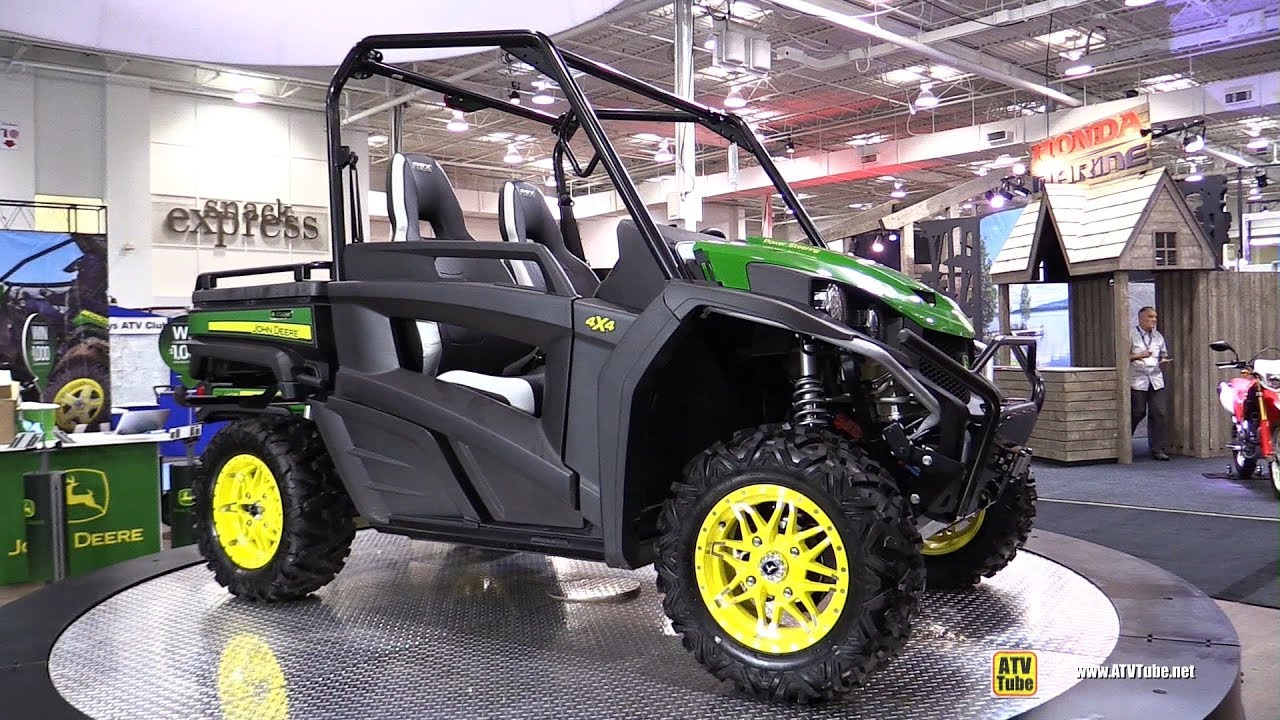 2018 John Deere Gator RSX 860 M Side by Side ATV Walkaround 2017
