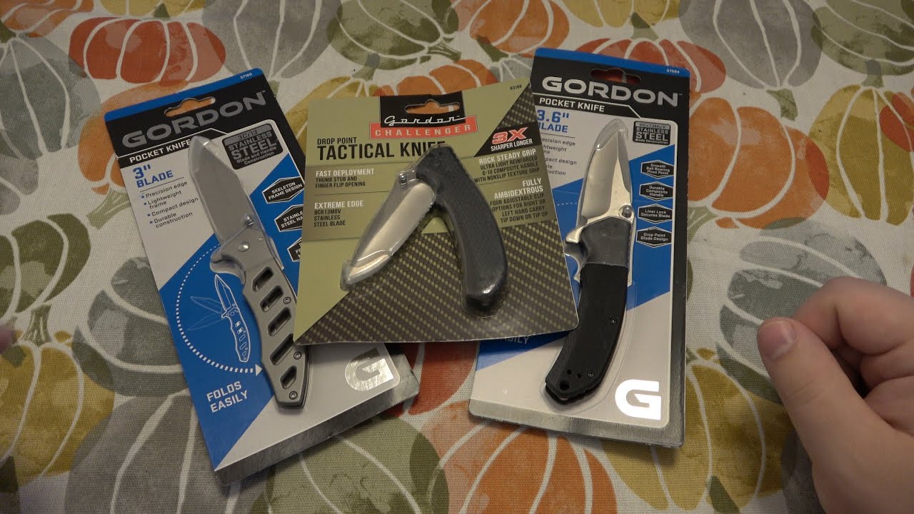 EDC Folding Knives From HARBOR FREIGHT All Under 10 (You Asked For It
