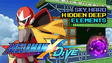 [Global] Mega Man X DiVE - All Hidden Deep Elements: Sky (Hard)