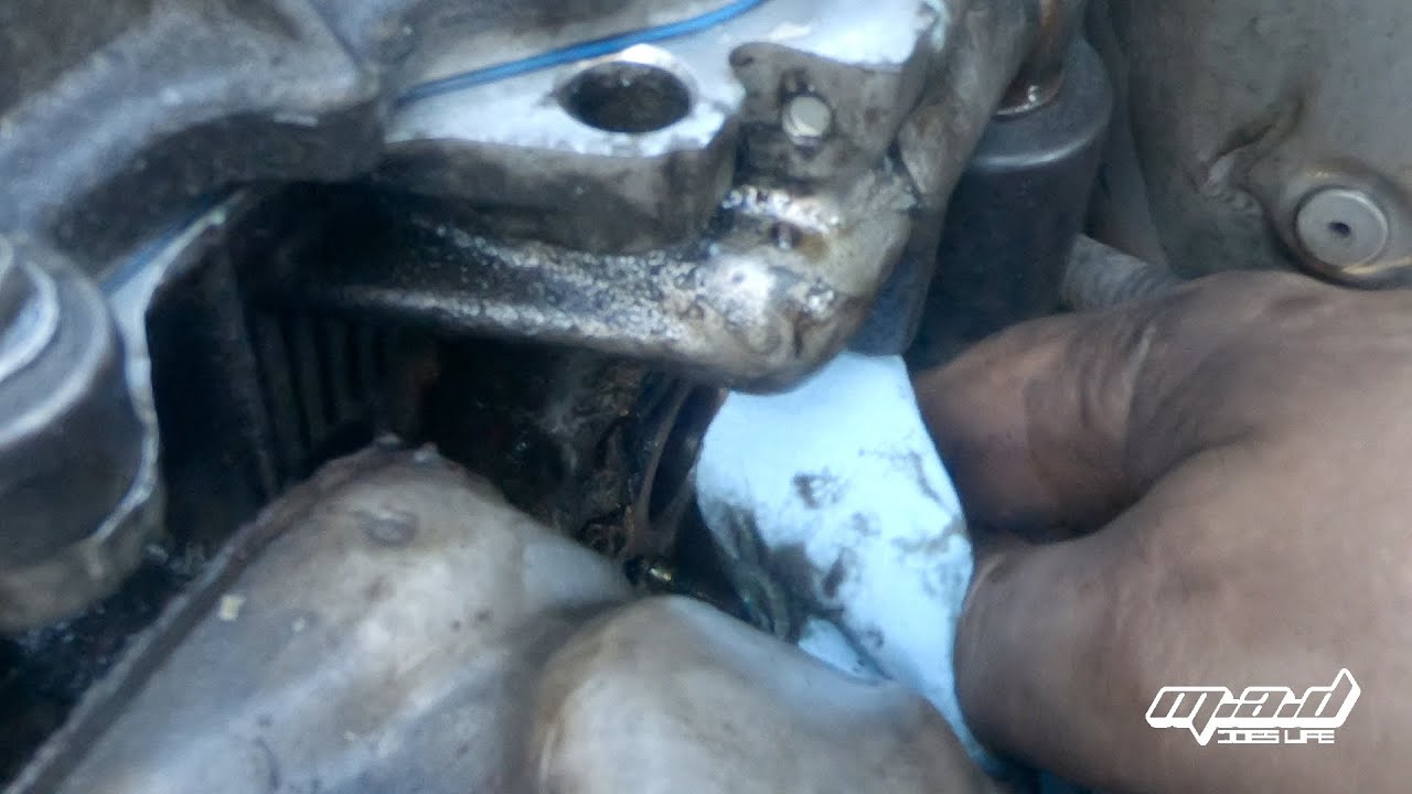 MR2 spyder / roadster timing chain tensioner o-ring swap