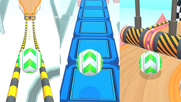 Sky Rolling Ball 3D Gameplay All Levels Walkthrough Android ios