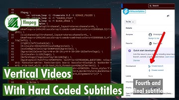 ffmpeg - Create vertical videos with hard coded subtitles