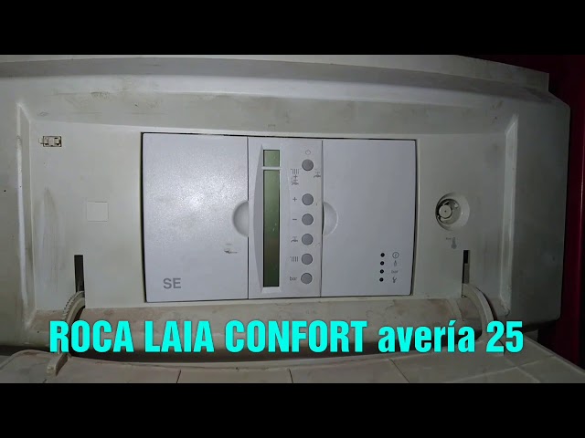 Roca LAIA confort avería 25 no funciona aveces se bloquea
