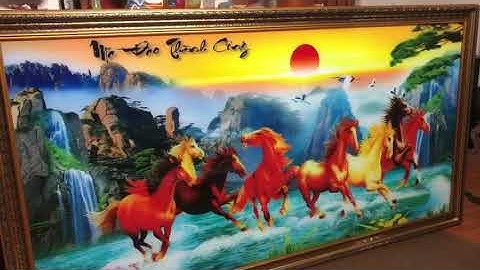 Tranh kính mã đáo thành công 0988.745.140