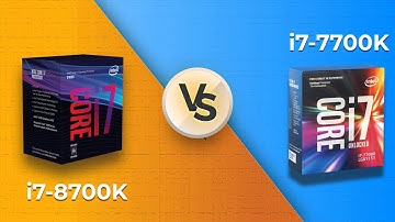 Intel Core i7 8700K VS Intel Core i7 7700K COMPARISON, GAMING and WORKSTATION BENCHMARK
