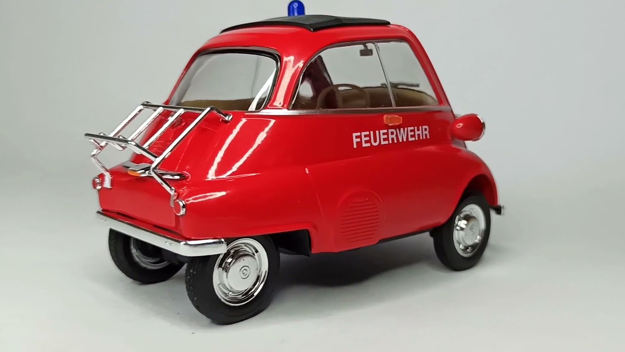 BMW Isetta 250 Пожарная машина Модель 