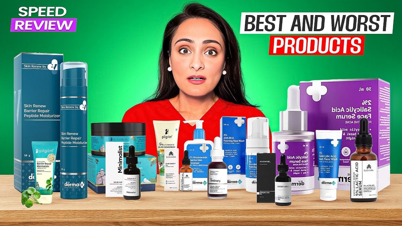 Speed review of skin care products: part 1 